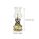Beaupretty 3 Stücke Vintage Öl Lampen Petroleumlampe für Innenräume Dekorative Glas Öllampe Mit Langlebigem Brenner Für Stimmungsvolle Beleuchtung