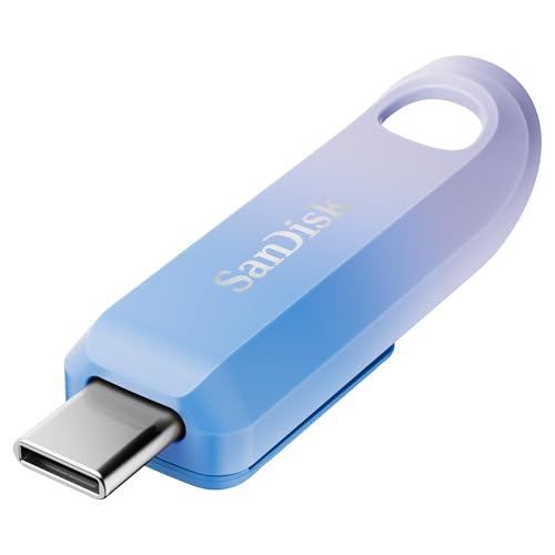 SANDISK Creator 512GB, USB-C Flash Drive, Up to 400MB/s Read Speeds