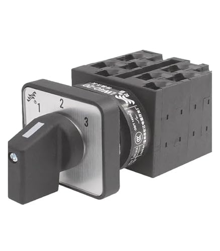 Commutateur de commutation LW42A2-4327/LF309 triphasé 20A pour commande électrique