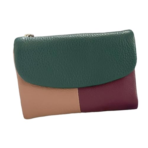 Unisex Pebble Leather Wallet, Joyfullygo Wallets, Rfid Blocking Soft Touch Compact Clutch for Women, Bifold Pocket Purse (mixed colors-B) - Main Image