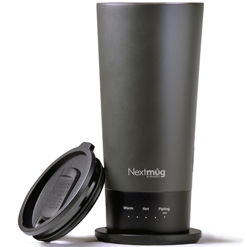 Nextmug Go self-heating travel mug (Graphite, 16 oz.)