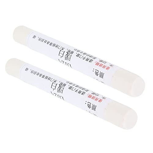 2 szt. Farba do Mebli Naprawa Podłóg Kredka Długopis Quick Wax Patch Retusz Kredki do Materiału Drewniane Dziurki Naprawa Lakieru do Mebli Kredka Naprawa Mebli Kredki Kompozyt