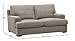 Amazon Brand – Stone & Beam Lauren Down-Filled Oversized Loveseat Sofa, 74