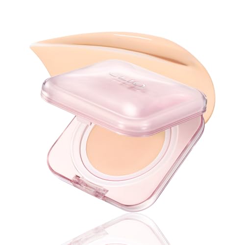 Image of CLIO Kill Cover Mesh Glow Essential Cushion Foundation, Buildable Ultra-Fit Coverage with Glow Finish, Long-Lasting Hydration, Flawless Cover for Sensitive & Dry Skin, Korean Foundation (21N LINEN)
