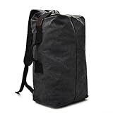 babominimer Mochila de senderismo de lona de 33 litros con gran capacidad, diseño duradero resistente al desgarro y múltiples bolsillos para camping, viajes, senderismo, caza, aventuras al aire libre