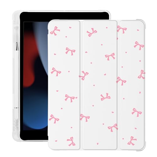 Amazon.co.jp: BlHMCASE かわいいピンクのリボン iPad (A16)用 第11