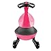Wiggle Car Ride On Toy - No Batteries, Gears or Pedals - Twist, Swivel, Go - Outdoor Ride Ons for Kids 3 Years and Up by Lil' Rider (Hot Pink)