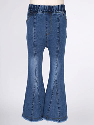Freebily Pantaloni Flare Bambina in Denim Jeans a