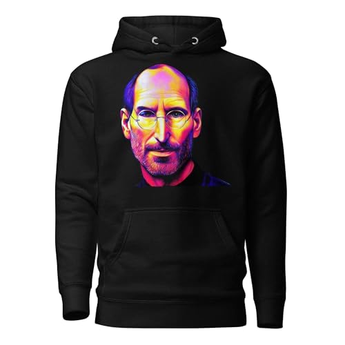 Steve Jobs 2 Pullover Hoodie Forest Green S3