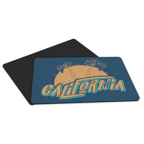 Set de table bleu California Hollywood Malibu grand format x4 - 5