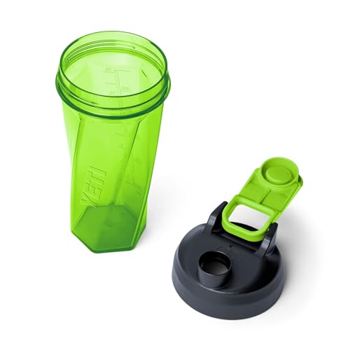 Image of YETI Yonder Helimix Vortex Blender Shaker Bottle Holds up to 27oz | No Blending Ball or Whisk | USA Made | Portable Pre Workout Whey Protein Drink Shaker Cup | Dishwasher Safe, Venom (Pack of 2)