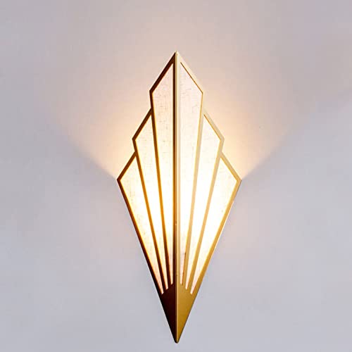 Aplique decorativo LED con silueta de diamante para una estética interior sofisticada 6