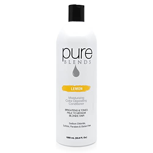 Pure Blends Moisturizing Color Depositing Conditioner | Brightens and Tones Color Faded Hair | Semi Permanent Hair Dye | Prevents Color Fade | Extend Color Service on Color Treated Hair | Sulfate Free, Sodium Chloride Free, Paraben Free & Color Safe 