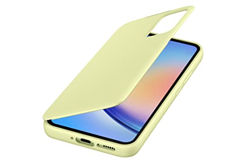Samsung Smart View Wallet Case EF-ZA346 f&uuml;r das Galaxy A34 5G, Handyh&uuml;lle, Sch&uuml;tzh&uuml;lle in Lime