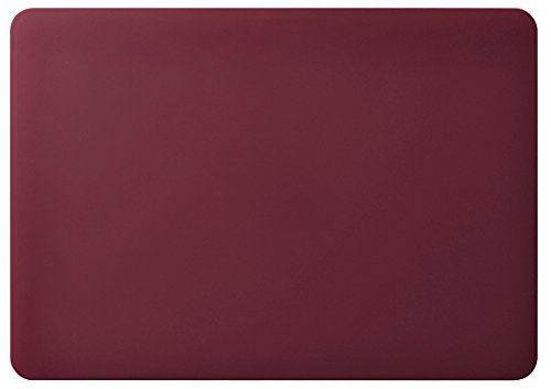 Ueswill Smooth Soft-Touch Matte Hard Shell Case Cover Compatible With Macbook Pro 13 Inch With Cd-Rom (Non-Retina) (Model A1278) + Microfibre Cleaning Cloth, Wine Red #TOP2