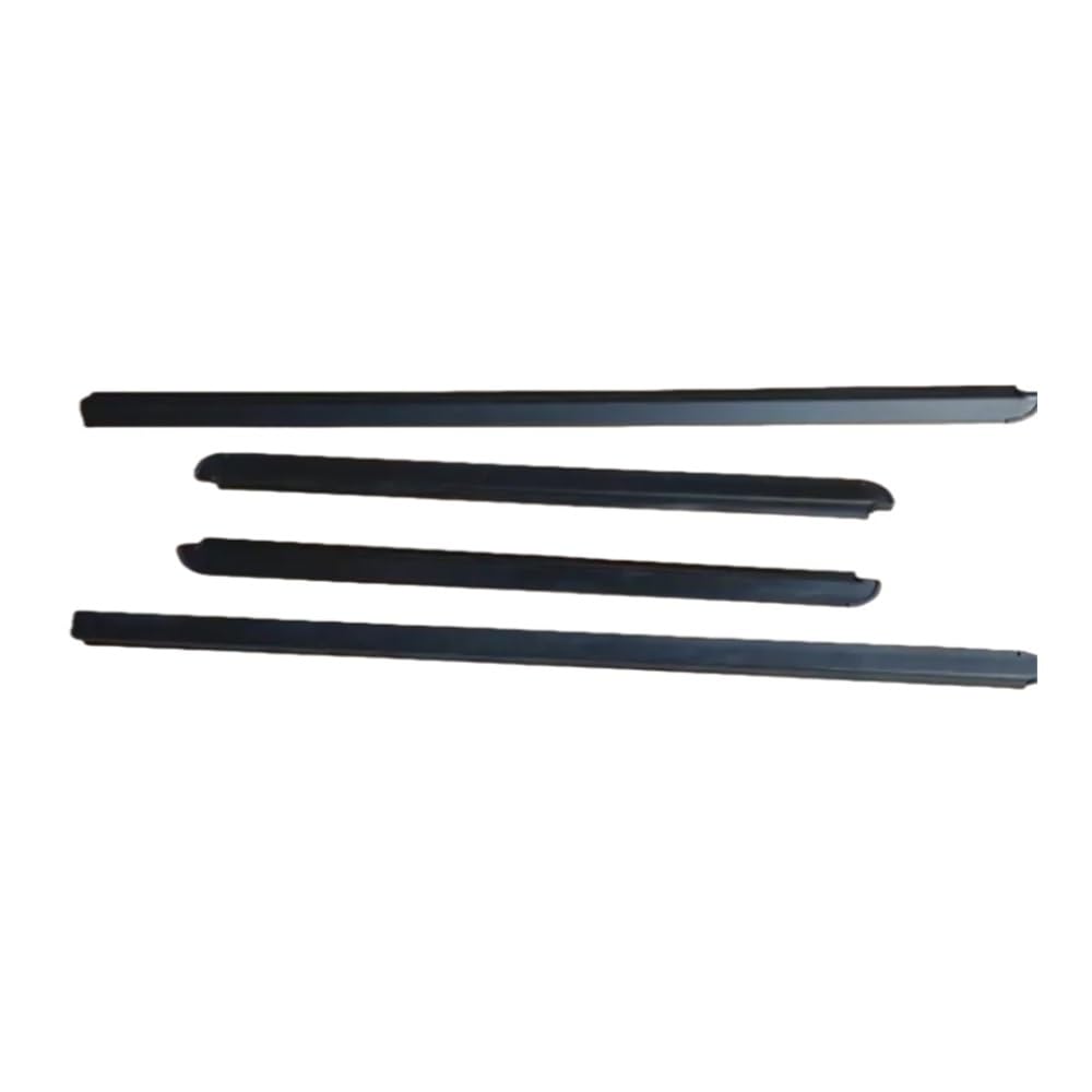 4 Pieces Window Rubber Glass Protector Decoration Weather Strip for TFR for Truck for Isuzu for Pickup 1991-1996 for Rodeo for TF Outer Window Glass Seal Belt