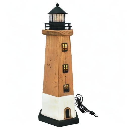 Woodenlighthousedecorwithlightnauticaltabletopcenterpiecebeachthemeddecorationdecorativelighttowerwoodcoastalfigurineindooroutdoorpartydecoroceanornamentbrown  Urban Country Home Decor Wooden lighthouse decor with light nautical tabletop centerpiece beach themed decoration decorative light tower wood coastal figurine indoor outdoor party decor ocean ornament brown  urban country home decor