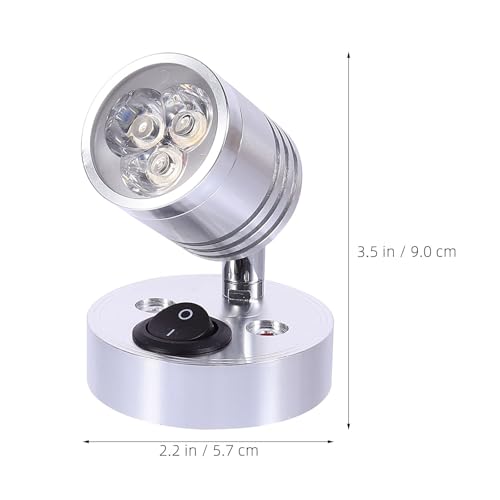 Luces LED interiores antidesgaste de batería para techos bajos de autocaravanas 2