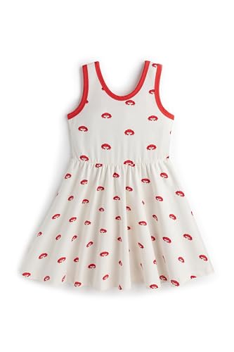 Image of monica + andy Short Sleeve Let's Dance Dress, Organic Cotton Playwear Clothes for Girls, Kids, Toddler & Infant Sizes