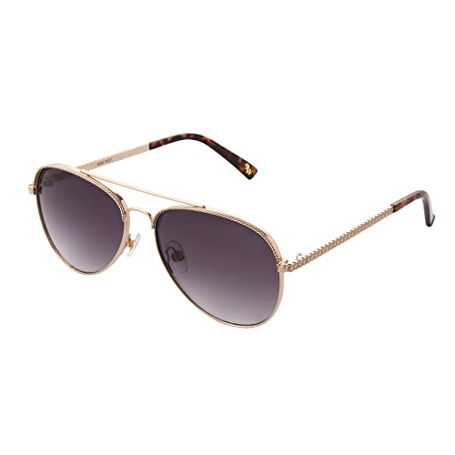 Nine West Women's Audrey Aviator Sunglasses
