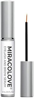Eyelash Serum, Eyelash Enhancer Serum, Natural Peptide Lash Boost & Enhancer Serum for Longer, Thicker, Healthier Lashes - Irritation Free - 5mL