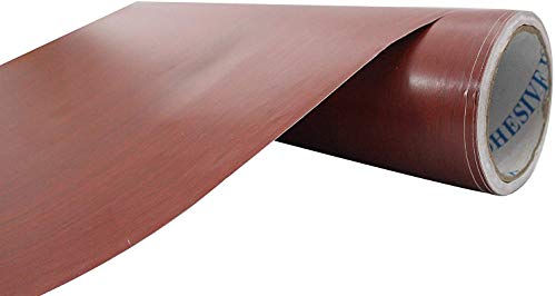 Image of Elton Cherry Wood Self Adhesive Almirah Skin - 48x72 Inch