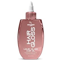 Hair Chemist Hair Gloss Liquid Glass Hair Oil 8 oz. - Anti Frizz Hair Oil, Tame Frizz Oil for Shine, Hydration and Smoothing