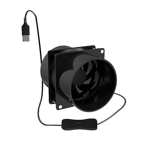 FPOUT USB 1 Speed Solder Smoke Absorber ESD Fume Extractor Fan with 1/3/6M Pipe Tub Ventilation
