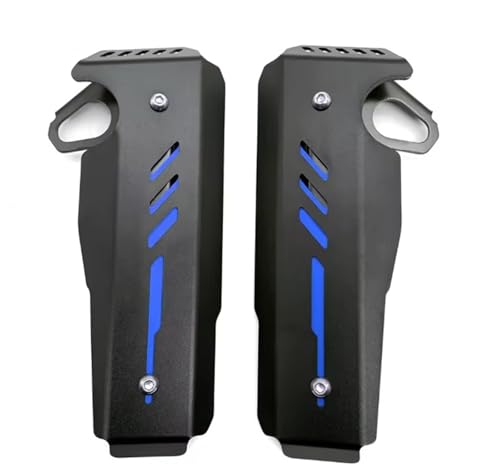 Protection Radiateur Moto Yamaha MT-07 FZ-07 Accessoire Alu Bleu