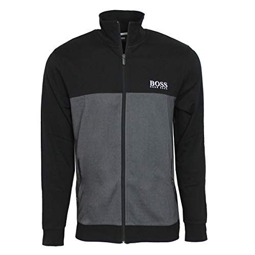 Hugo Boss Men's Black Cotton Track Suit Jacket (S)