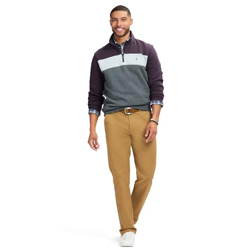 IZOD Men's Advantage Performance Quarter Zip Fleece Pullover Sweatshirt3