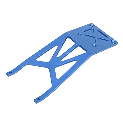 Changor - Changor Aluminum Alloy Durable Front Chassis Guard Plate Protector for SLASH 2WD RC Car, Upgrade Spare Parts for Enhancing Performance, Fit for Remote Control Car Enthusiasts (Blue)