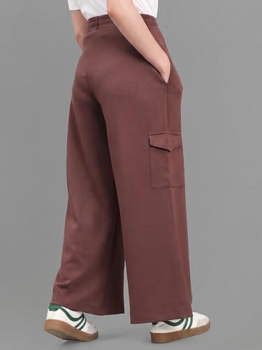 Image of GO COLORS Mostlysane Collection Scuba Cargo Sweatpants for Women | Lightweight, Mid Rise, 4 Pockets