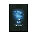 KONEO The Mist Movie Poster Canvas Poster Wall Art Decor Print Picture Paintings for Living Room Bedroom Decoration Unframe:12x18inch(30x45cm)