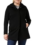 Cierre frontal oculto. Only Sedona Light Coat Otw Noos Abrigo, Black, S para Mujer