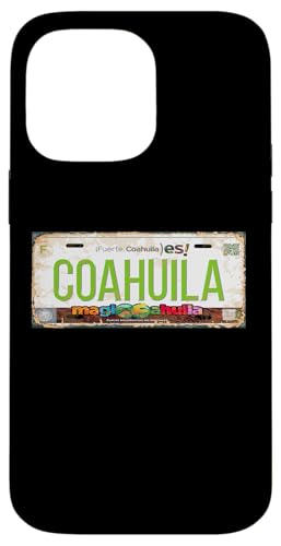 Coahuila Mexico License Plate Mexican Travel Vacation Beach �X�}�z�P�[�X iPhone 14 Pro Max �p