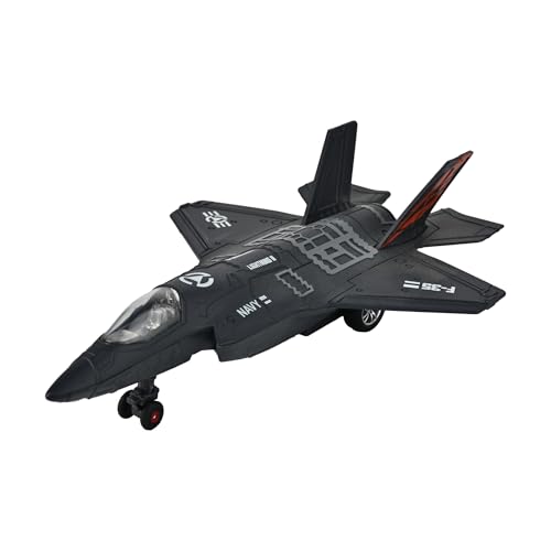 Image of Toys Uncle Diecast Aeroplane Scale Model, (1:400 Fighter Aeroplane with Light and Sound (Type 6))