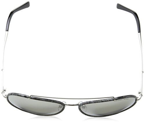 Michael Kors IDA MK1019 Sunglasses 11666G-59 - Gray Marble/silver-tone Frame, MK1019-11666G-59 - Image 5