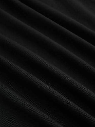 CIDER Mini Dress Crew Neck Button Down A Line Short Sleeve Casual Party Elegant Dresses for Women Mid Waist4