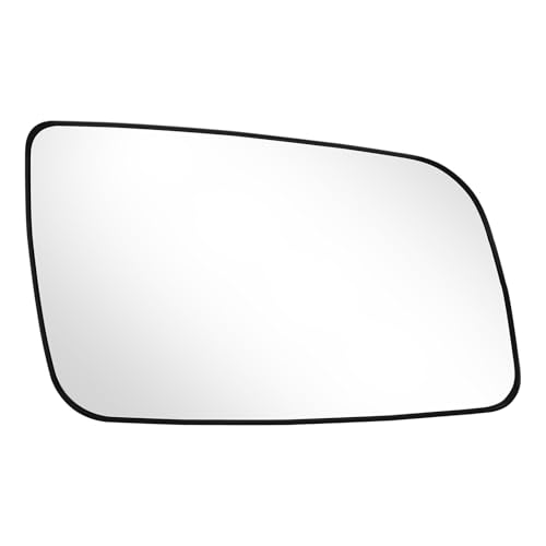 Mingke Verre de Rétroviseur Droite Compatible avec Opel Astra G 1998-2004,Glace Retroviseur Exterieur avec Chauffant et Plaque de Support