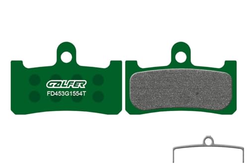 Plaquettes de frein Galfer Hope M4 Vert Pro pour sorties de VTT