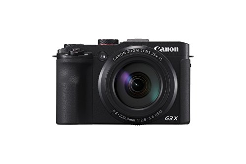 Canon PowerShot G3 X Digital SLR Camera (20.2 MP, 25x Zoom, Tilt Type 8 cm) sRGB PureColor II G Touchscreen LCD
