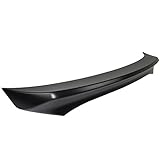 Trunk Spoiler Compatible with 2015-2017 Nissan Juke, IKON Style ABS Unpainted Black Rear Tail Lip Deck Boot Wing Available by IKON MOTORSPORTS, 2016