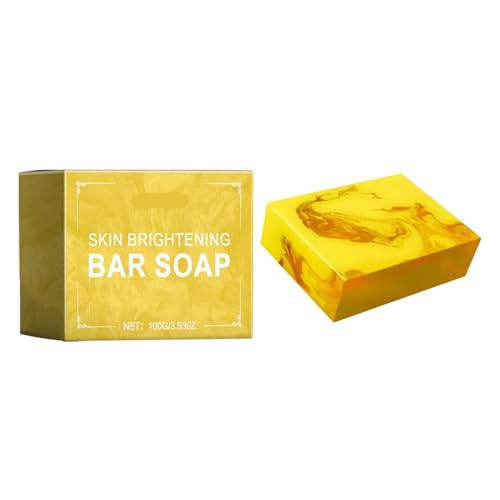Jabón Limpiador Facial Suave: Antioxidante, Atenúa Imperfecciones Y Manchas Oscuras, Unifica El Tono De La Piel, Aporta Luminosidad Juvenil No Daña(1PCS)