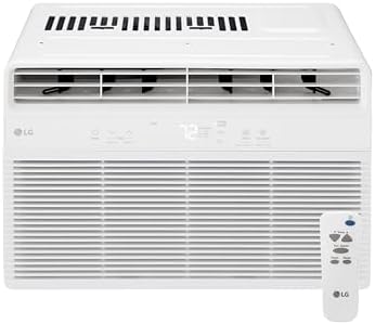 LG 5000 BTU Window Air Conditioner with Remote, Easy Mechanical C...