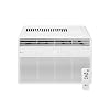 LG 5000 BTU Window Air Conditioner with Remote, Easy Mechanical Control Ultra-Quiet Compact-size Cools 150 Sq.Ft. for Small Room, Washable Filter AC Unit Easy Installation White LW5025R