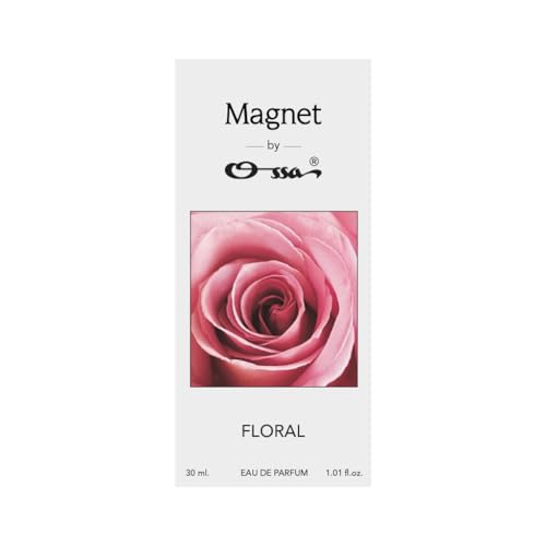 Image of Ossa Magnet Floral Eau De Parfum For Men & Women, 30ML| Premium Perfume | Long Lasting Fragrance With Bergamot, Cassis, Lily Of The Valley, Vanilla, Cedarwood, Patchouli