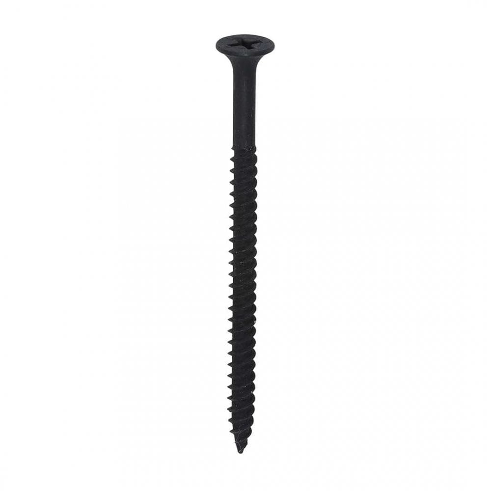 Timco Black 00065Dry Drywall Metal Stud Plasterboard Screws - Ph - Bugle - Fine Thread - 4.2 X 65 Box 500