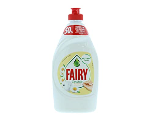 TUHIMO Fairy Sensitive Kamille und Vitamin E Spülmittel, 450 ml