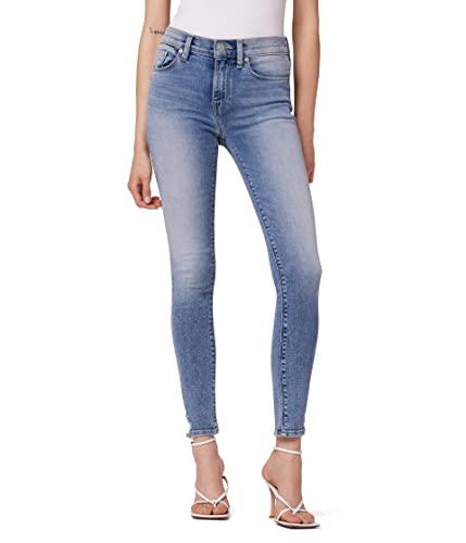 HUDSON Jeans Nico Mid-Rise Super Skinny Ankle in Youth Wash